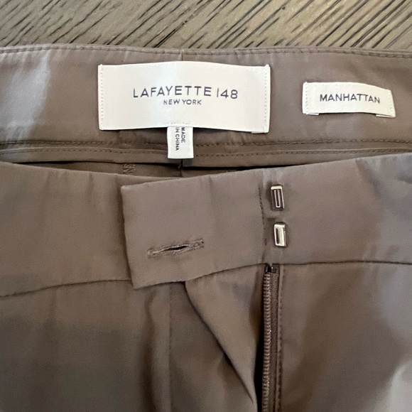 NWOT Lafayette 148 Skinny Stretch Twill Manhattan Pant - Picture 7 of 11